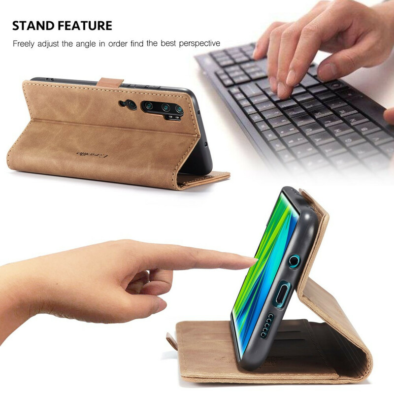 Flip Cover Xiaomi Mi Note 10 / Note 10 Pro CASEME Simili Cuir Flip Cover Xiaomi Mi Note 10 / Note 10 Pro CASEME Simili Cuir