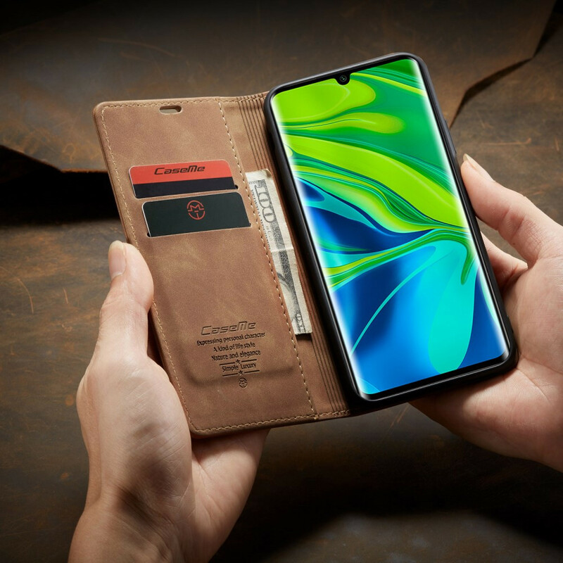 Flip Cover Xiaomi Mi Note 10 / Note 10 Pro CASEME Simili Cuir Flip Cover Xiaomi Mi Note 10 / Note 10 Pro CASEME Simili Cuir