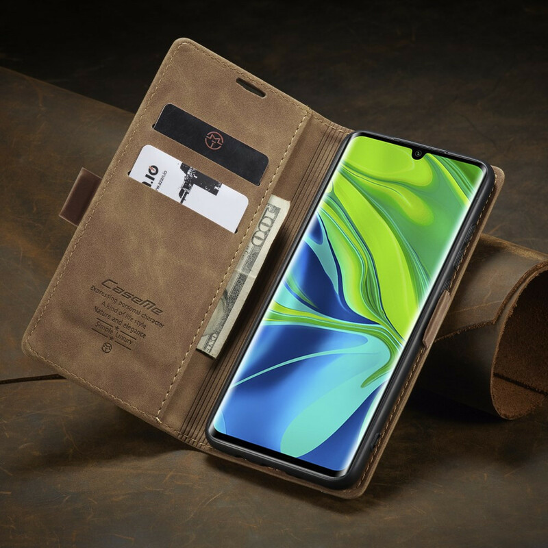Flip Cover Xiaomi Mi Note 10 / Note 10 Pro CASEME Simili Cuir Flip Cover Xiaomi Mi Note 10 / Note 10 Pro CASEME Simili Cuir