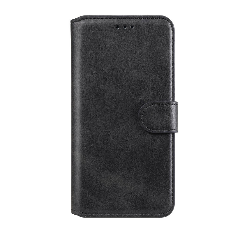 Housse Huawei P40 Lite E Effet Cuir Classique Housse Huawei P40 Lite E Effet Cuir Classique
