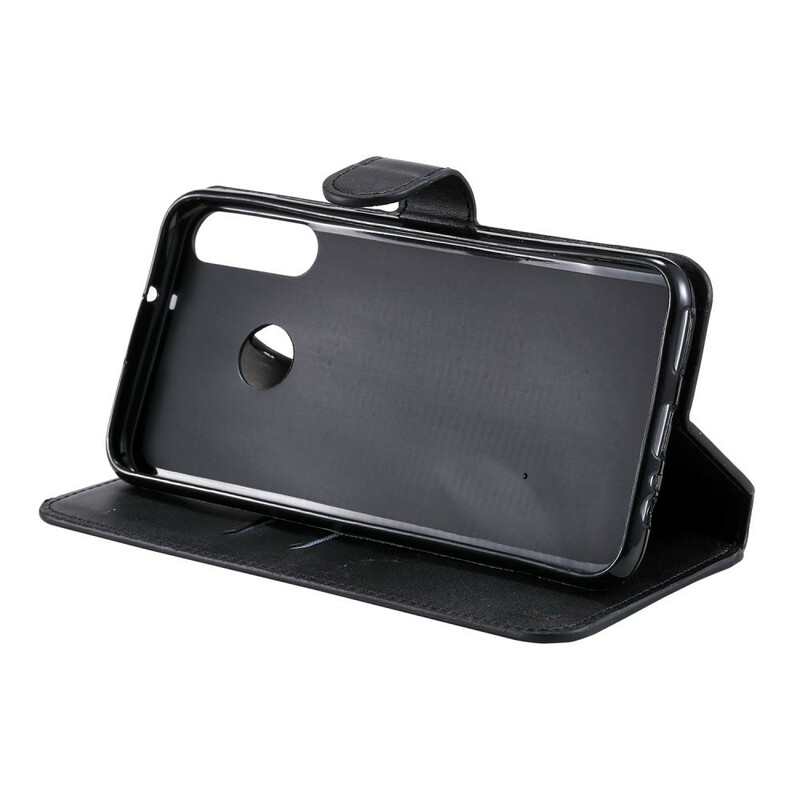 Housse Huawei P40 Lite E Effet Cuir Classique Housse Huawei P40 Lite E Effet Cuir Classique