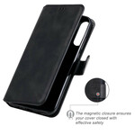 Housse Huawei P40 Lite E Effet Cuir Classique Housse Huawei P40 Lite E Effet Cuir Classique