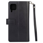 Housse Huawei P40 Lite Porte-Monnaie avec Lanière Housse Huawei P40 Lite Porte-Monnaie avec Lanière