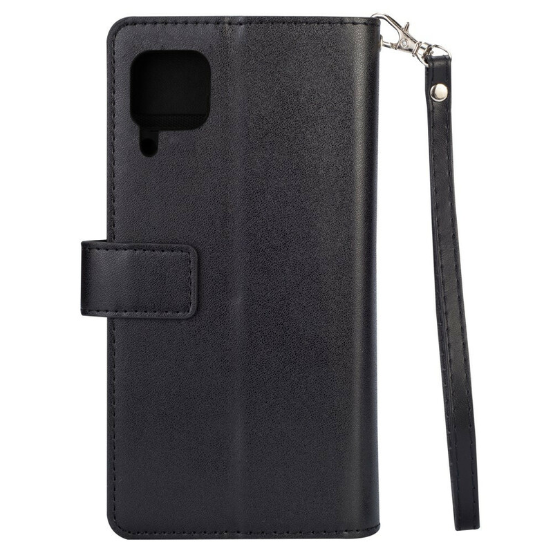 Housse Huawei P40 Lite Porte-Monnaie avec Lanière Housse Huawei P40 Lite Porte-Monnaie avec Lanière