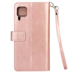 Housse Huawei P40 Lite Porte-Monnaie avec Lanière Housse Huawei P40 Lite Porte-Monnaie avec Lanière