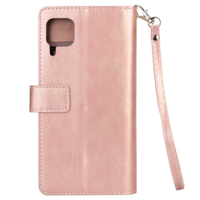 Housse Huawei P40 Lite Porte-Monnaie avec Lanière Housse Huawei P40 Lite Porte-Monnaie avec Lanière