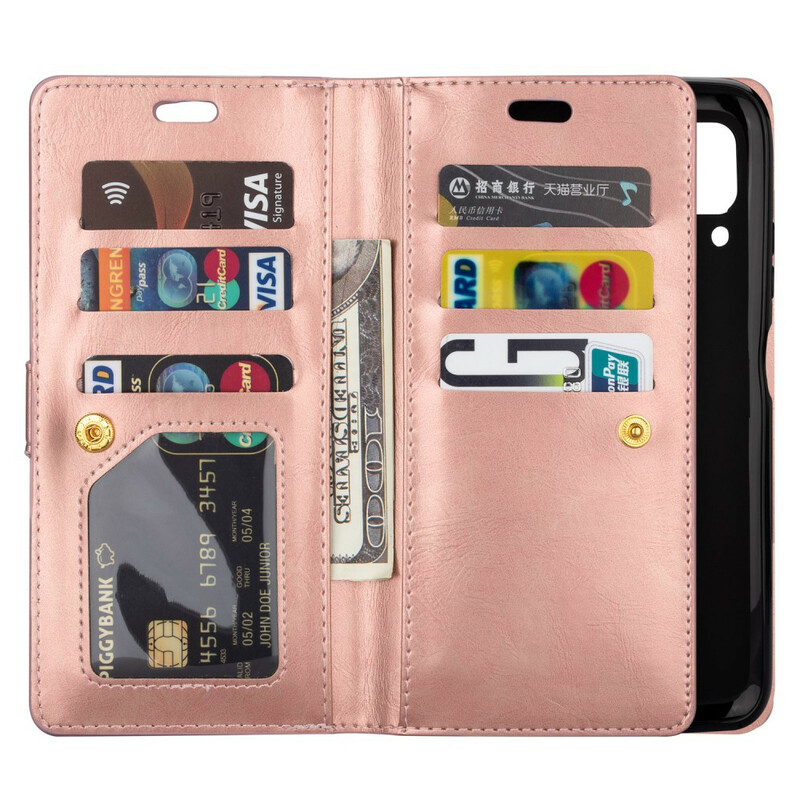 Housse Huawei P40 Lite Porte-Monnaie avec Lanière Housse Huawei P40 Lite Porte-Monnaie avec Lanière