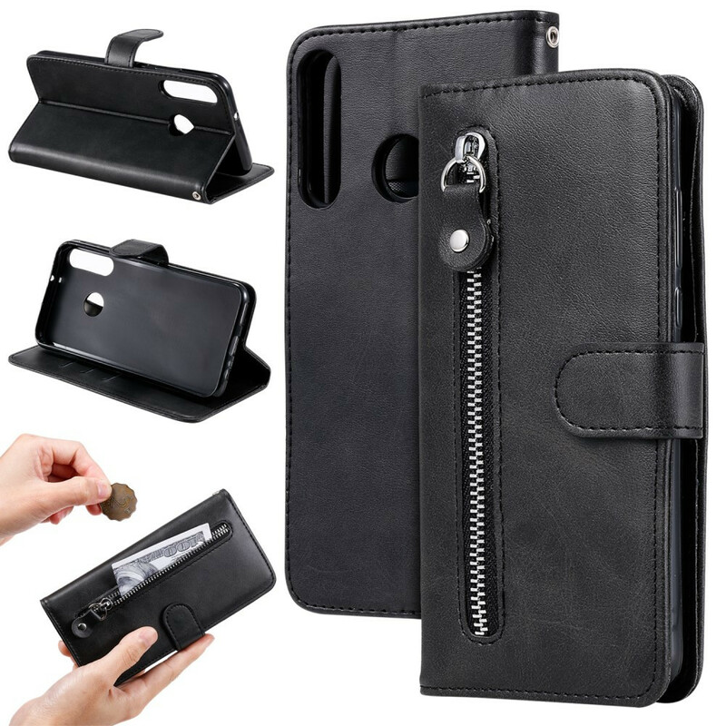 Housse Huawei P40 Lite E Effet Cuir Porte-Monnaie Housse Huawei P40 Lite E Effet Cuir Porte-Monnaie