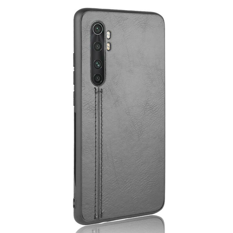 Coque Xiaomi Mi Note 10 Lite Effet Cuir Couture Coque Xiaomi Mi Note 10 Lite Effet Cuir Couture