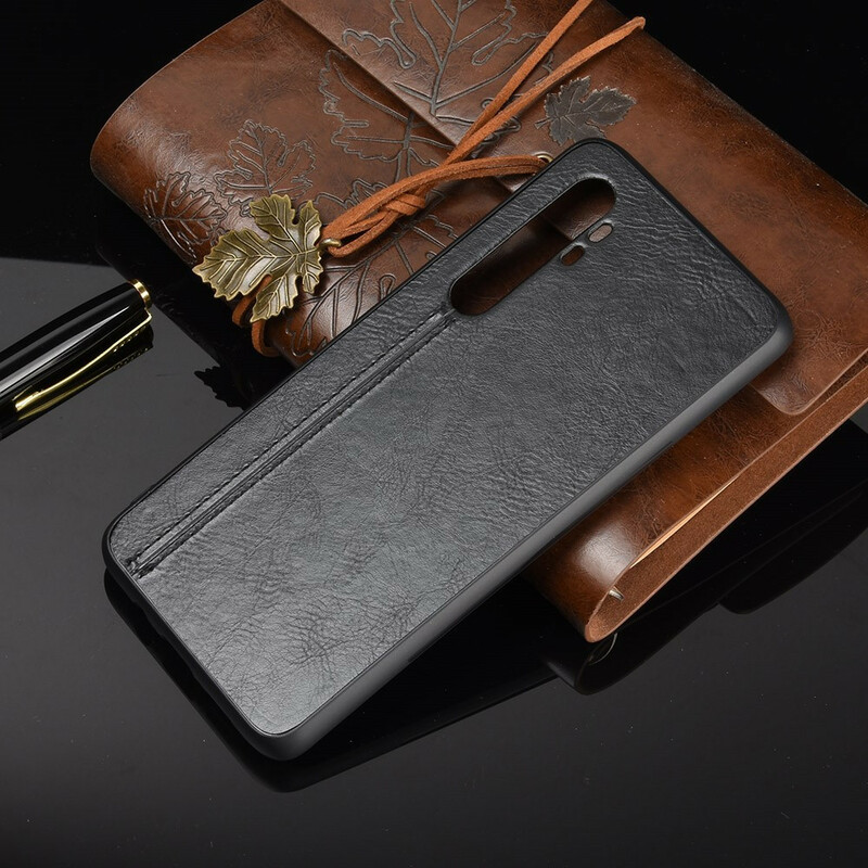 Coque Xiaomi Mi Note 10 Lite Effet Cuir Couture Coque Xiaomi Mi Note 10 Lite Effet Cuir Couture