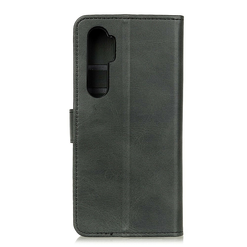 Housse Xiaomi Mi Note 10 Lite Effet Cuir Matte Rétro Housse Xiaomi Mi Note 10 Lite Effet Cuir Matte Rétro