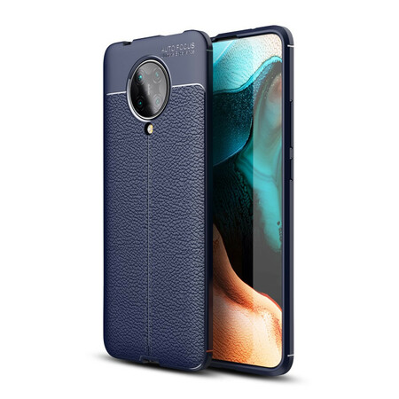 Coque Xiaomi Poco F2 Pro Effet Cuir Litchi Double line
