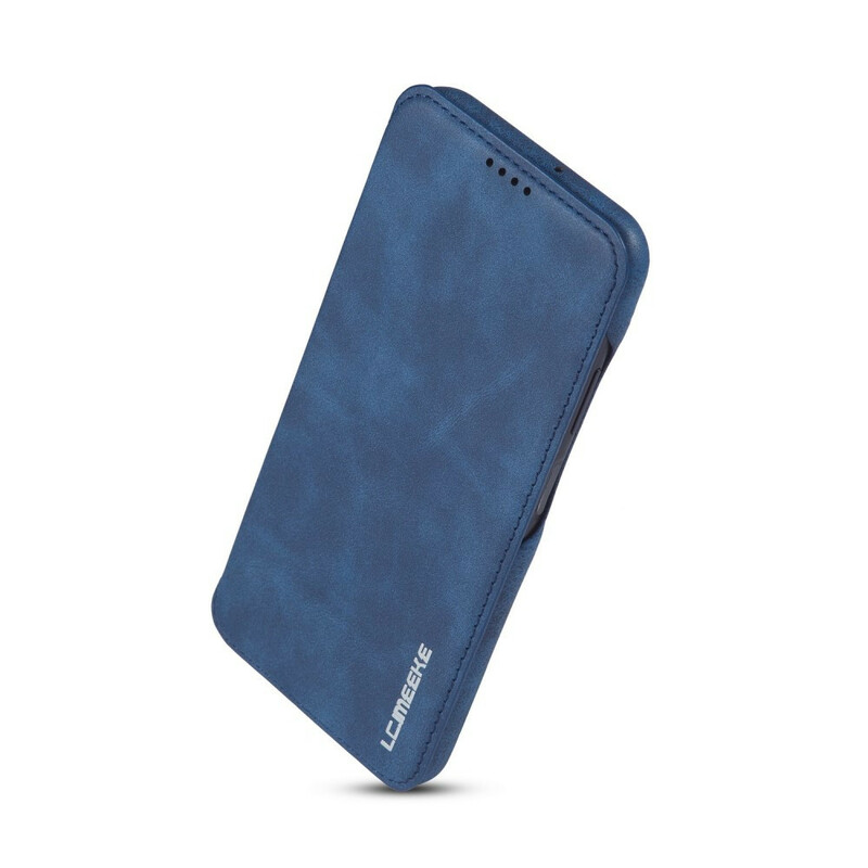 Flip Cover Huawei P40 Lite LC.IMEEKE Effet Cuir Flip Cover Huawei P40 Lite LC.IMEEKE Effet Cuir