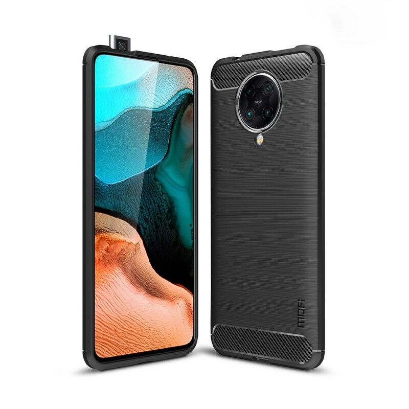 Coque Xiaomi Pocophone F2 Pro Fibre Carbone Brossée MOFI