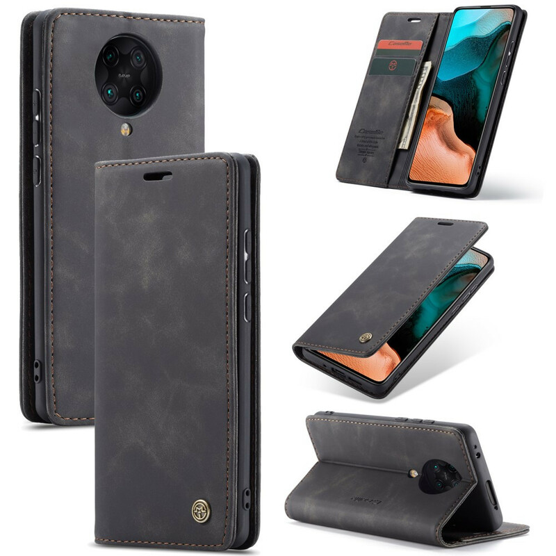 Flip Cover Xiaomi Poco F2 Pro CASEME Simili Cuir Flip Cover Xiaomi Poco F2 Pro CASEME Simili Cuir