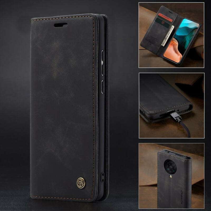 Flip Cover Xiaomi Poco F2 Pro CASEME Simili Cuir Flip Cover Xiaomi Poco F2 Pro CASEME Simili Cuir