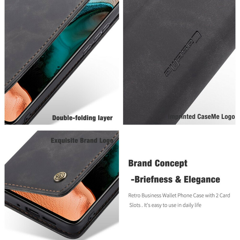 Flip Cover Xiaomi Poco F2 Pro CASEME Simili Cuir Flip Cover Xiaomi Poco F2 Pro CASEME Simili Cuir