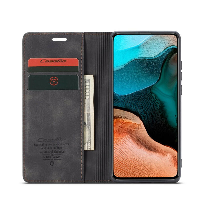Flip Cover Xiaomi Poco F2 Pro CASEME Simili Cuir Flip Cover Xiaomi Poco F2 Pro CASEME Simili Cuir