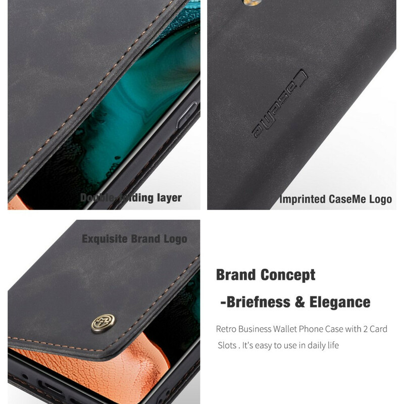 Flip Cover Xiaomi Poco F2 Pro CASEME Simili Cuir Flip Cover Xiaomi Poco F2 Pro CASEME Simili Cuir