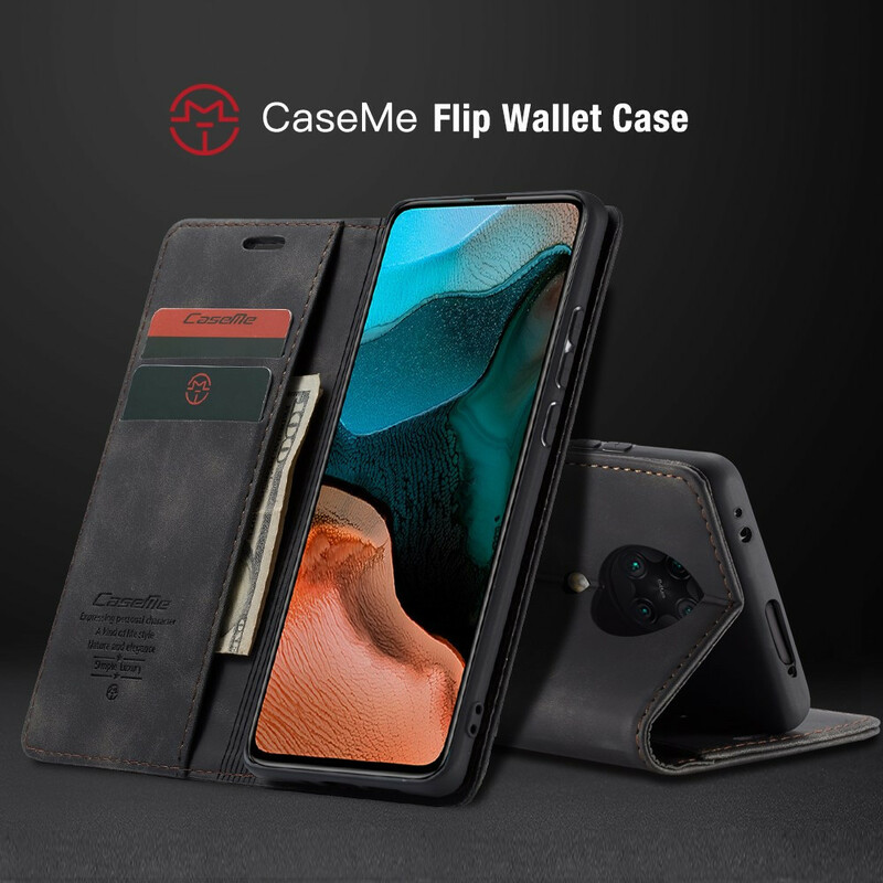 Flip Cover Xiaomi Poco F2 Pro CASEME Simili Cuir Flip Cover Xiaomi Poco F2 Pro CASEME Simili Cuir