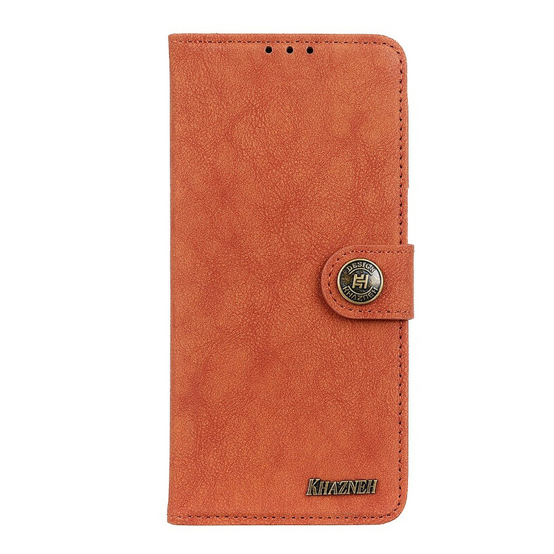 Housse Sony Xperia 10 II Simili Cuir Fendu Rétro KHAZNEH Housse Sony Xperia 10 II Simili Cuir Fendu Rétro KHAZNEH