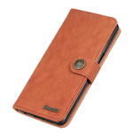Housse Sony Xperia 10 II Simili Cuir Fendu Rétro KHAZNEH Housse Sony Xperia 10 II Simili Cuir Fendu Rétro KHAZNEH