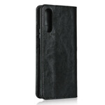 Flip Cover Sony Xperia 10 II Cuir Véritable