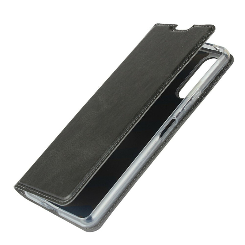 Flip Cover Sony Xperia 10 II Simili Cuir avec Lanière Flip Cover Sony Xperia 10 II Simili Cuir avec Lanière