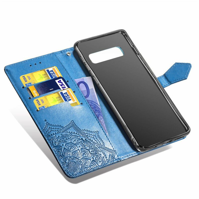 Housse Samsung Galaxy S10 Plus Mandala Moyen Age Housse Samsung Galaxy S10 Plus Mandala Moyen Age