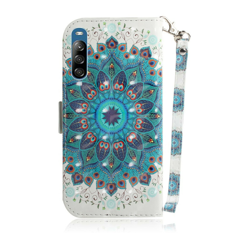 Housse Sony Xperia L4 Magistral Mandala à Lanière Housse Sony Xperia L4 Magistral Mandala à Lanière