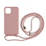 Coque iPhone 11 Pro Silicone et Cordon Pratique