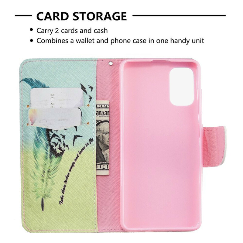 Housse Samsung Galaxy A41 Learn To Fly Housse Samsung Galaxy A41 Learn To Fly