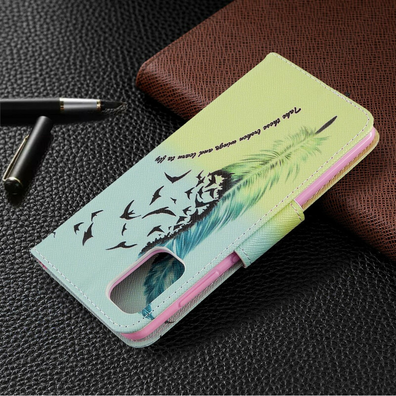 Housse Samsung Galaxy A41 Learn To Fly Housse Samsung Galaxy A41 Learn To Fly