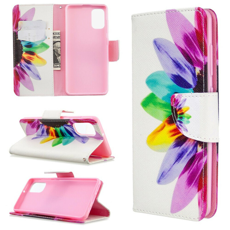 Housse Samsung Galaxy A41 Fleur Aquarelle Housse Samsung Galaxy A41 Fleur Aquarelle