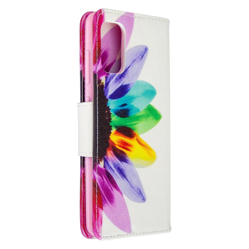 Housse Samsung Galaxy A41 Fleur Aquarelle Housse Samsung Galaxy A41 Fleur Aquarelle