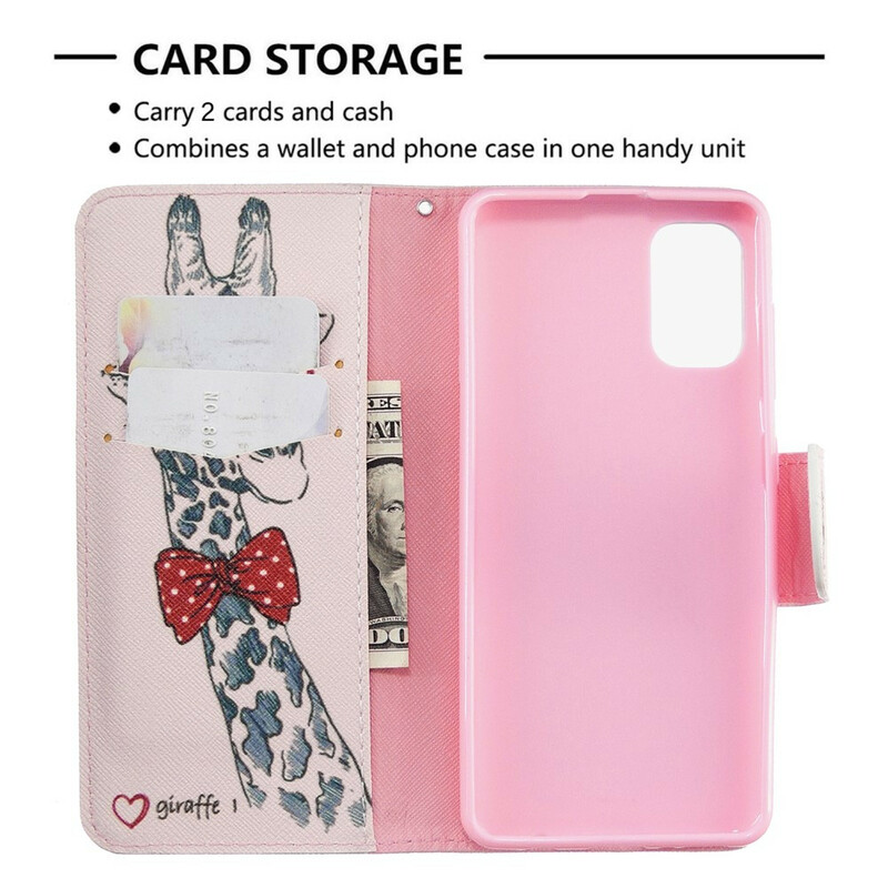 Housse Samsung Galaxy A41 Girafe Intello Housse Samsung Galaxy A41 Girafe Intello