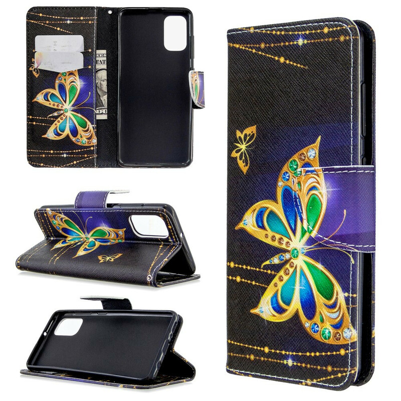 Housse Samsung Galaxy A41 Papillons Rois Housse Samsung Galaxy A41 Papillons Rois
