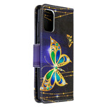 Housse Samsung Galaxy A41 Papillons Rois