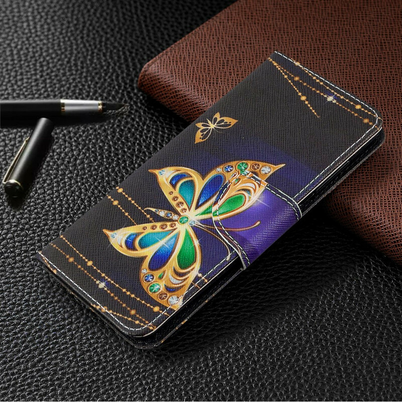 Housse Samsung Galaxy A41 Papillons Rois Housse Samsung Galaxy A41 Papillons Rois
