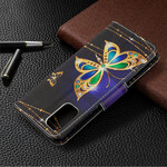 Housse Samsung Galaxy A41 Papillons Rois Housse Samsung Galaxy A41 Papillons Rois