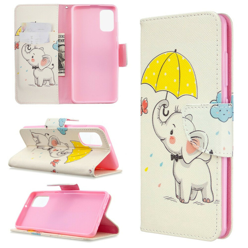 Housse Samsung Galaxy A41 Bébé Éléphant Housse Samsung Galaxy A41 Bébé Éléphant