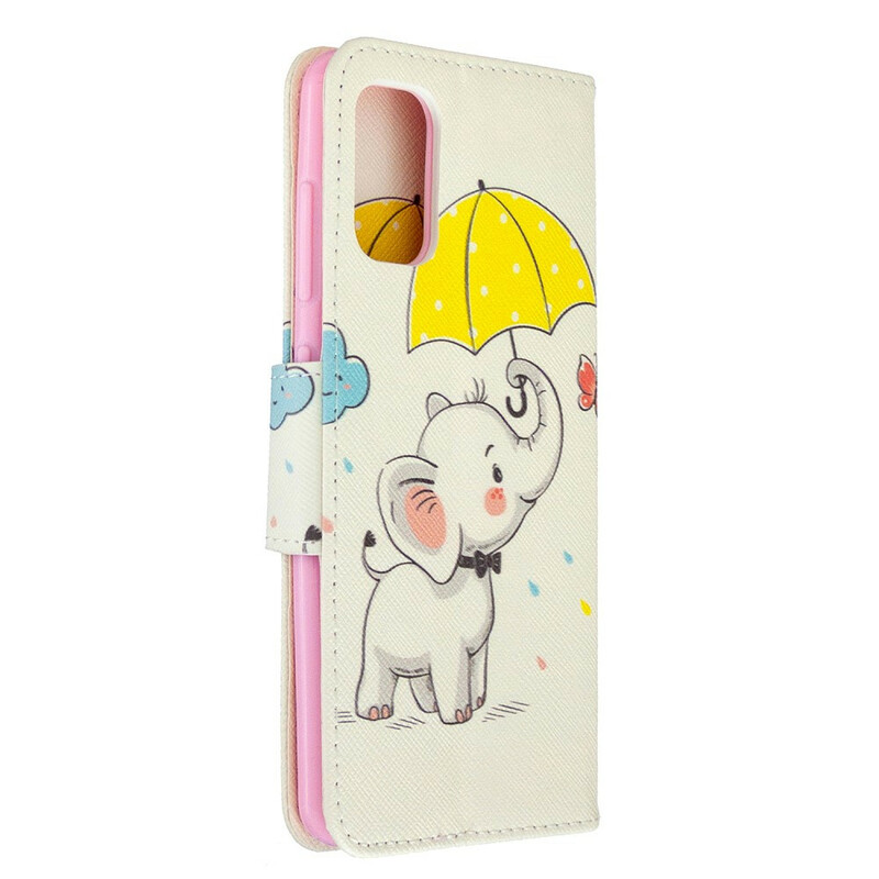 Housse Samsung Galaxy A41 Bébé Éléphant Housse Samsung Galaxy A41 Bébé Éléphant