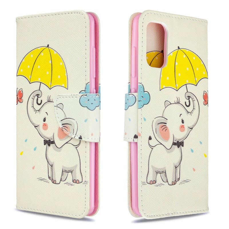 Housse Samsung Galaxy A41 Bébé Éléphant Housse Samsung Galaxy A41 Bébé Éléphant