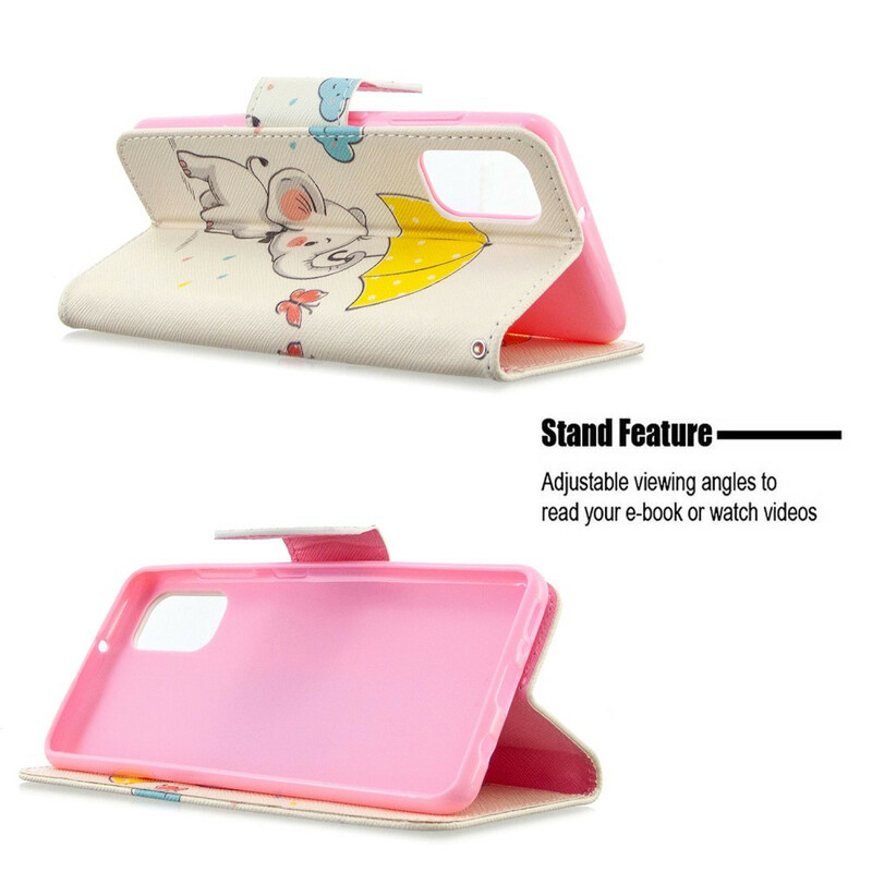 Housse Samsung Galaxy A41 Bébé Éléphant Housse Samsung Galaxy A41 Bébé Éléphant