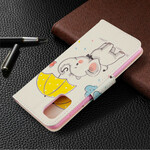 Housse Samsung Galaxy A41 Bébé Éléphant Housse Samsung Galaxy A41 Bébé Éléphant