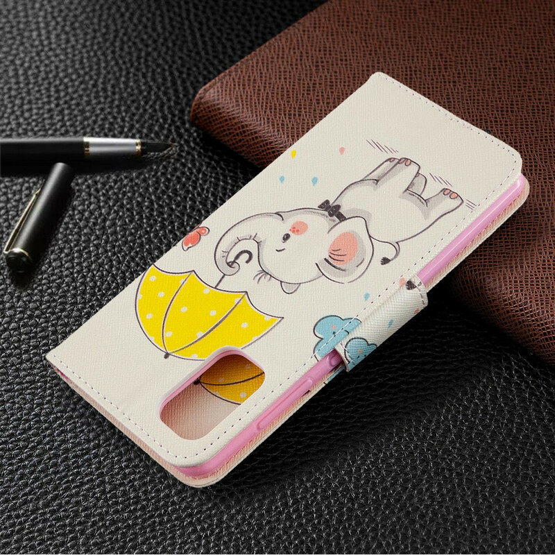 Housse Samsung Galaxy A41 Bébé Éléphant Housse Samsung Galaxy A41 Bébé Éléphant