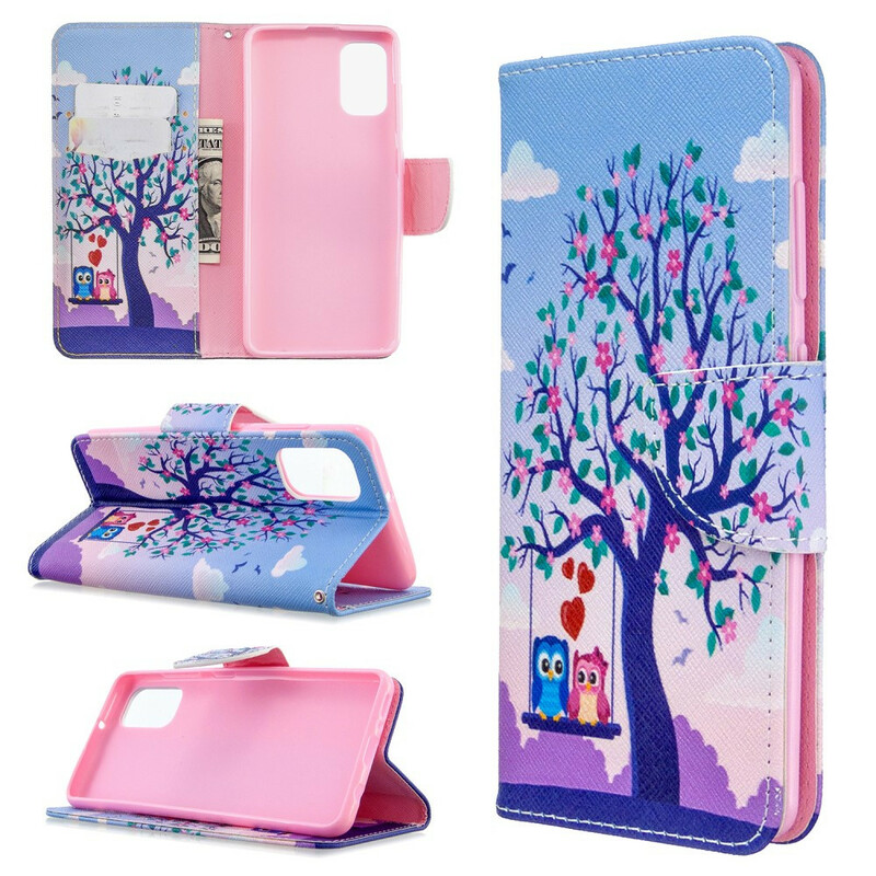 Housse Samsung Galaxy A41 Hiboux Sur La Balancoire Housse Samsung Galaxy A41 Hiboux Sur La Balancoire
