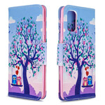 Housse Samsung Galaxy A41 Hiboux Sur La Balancoire Housse Samsung Galaxy A41 Hiboux Sur La Balancoire