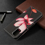Housse Samsung Galaxy A41 Fleur Rose Housse Samsung Galaxy A41 Fleur Rose