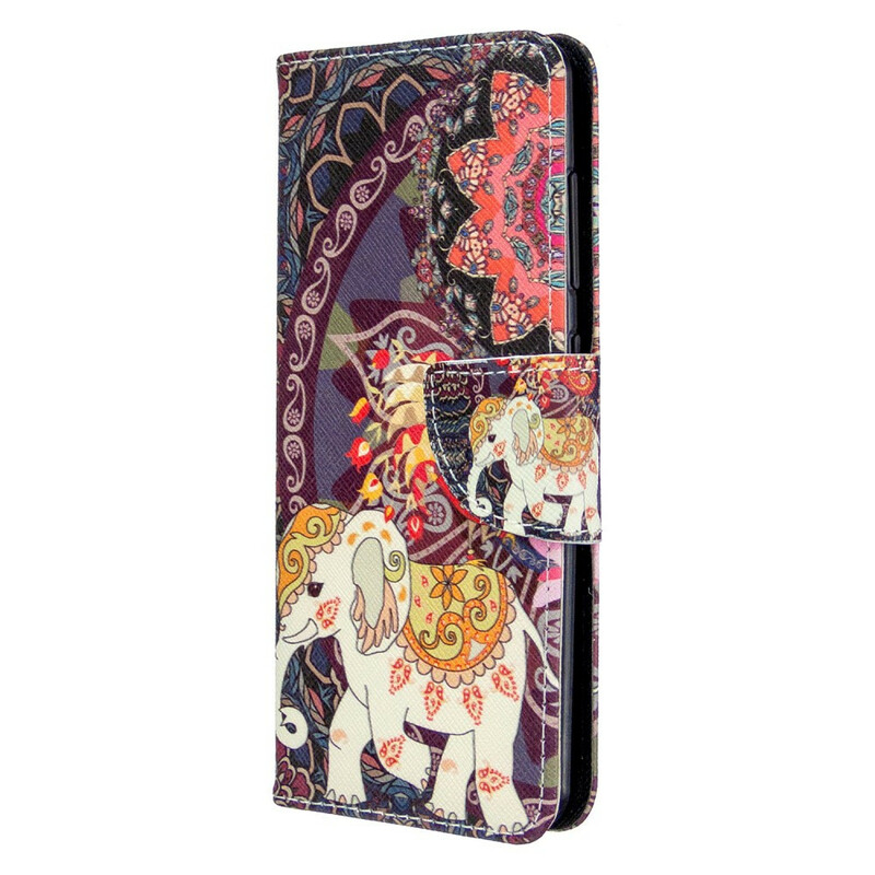 Housse Samsung Galaxy A41 Éléphant Indien Housse Samsung Galaxy A41 Éléphant Indien